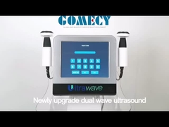 Vật lý trị liệu siêu âm di động Tiếng siêu âm vật lý Thiết bị máy điều trị để giảm đau