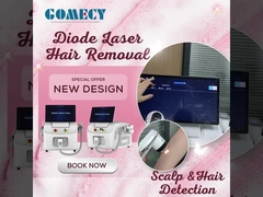 Gomecy Faery Pro Diode Laser Hair Removal với chức năng phát hiện lông da đầu